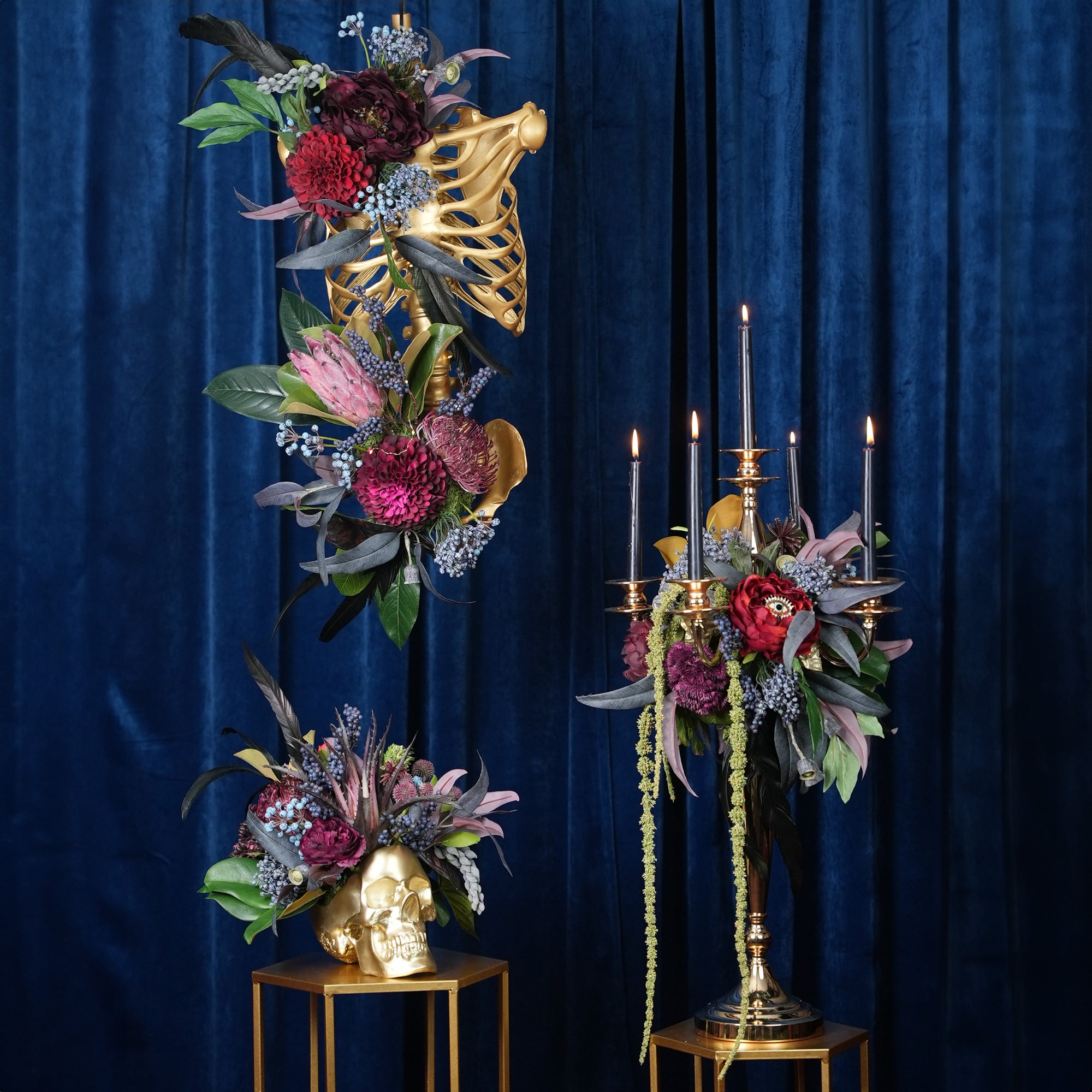 Hallow's Skull Floral Enigmatic