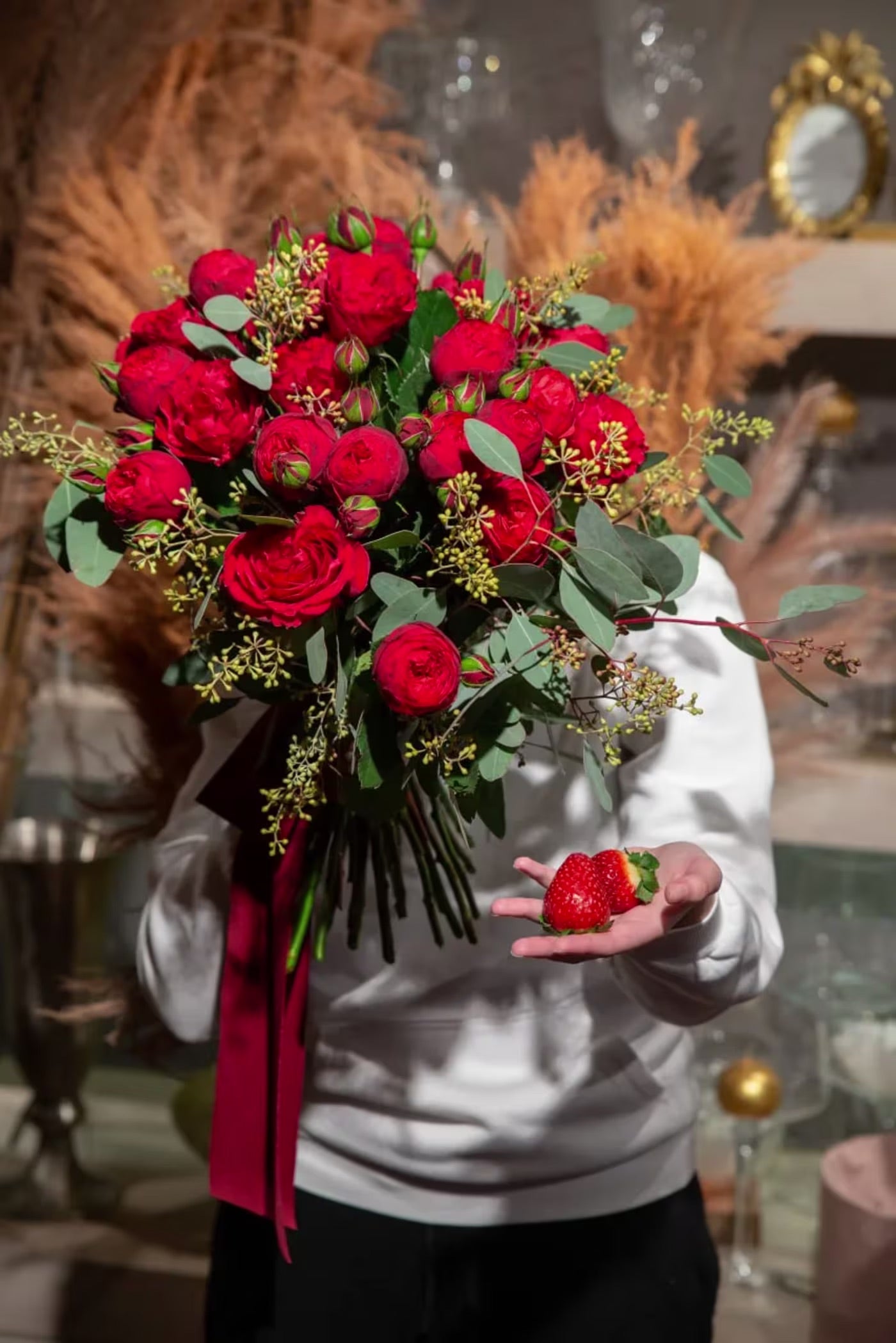 №116 Rose Piano Bouquet