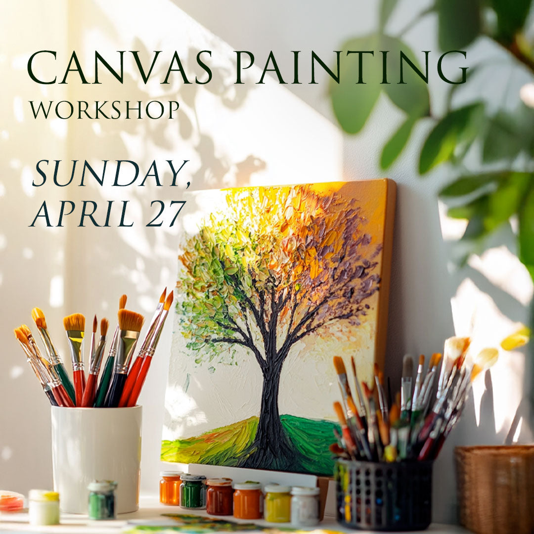 Expressive Canvas Painting