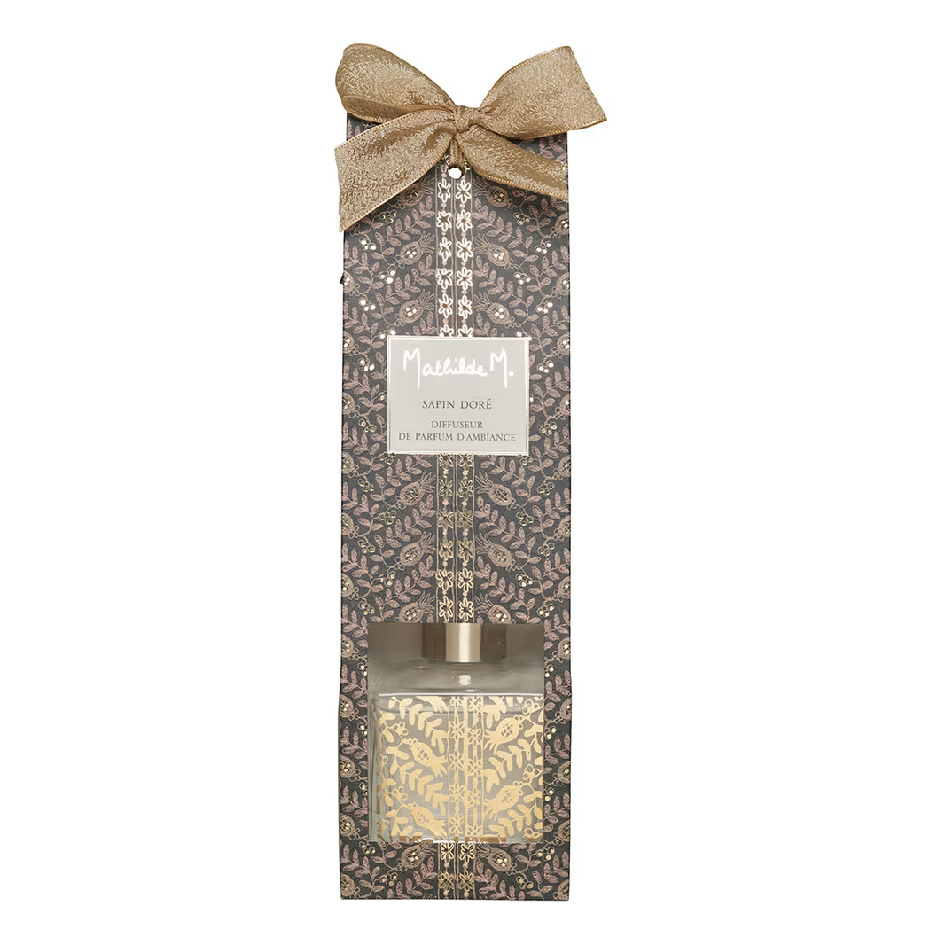 Diffuseur de parfum d'ambiance Fêtes Enchantées 150 ml - Sapin Doré