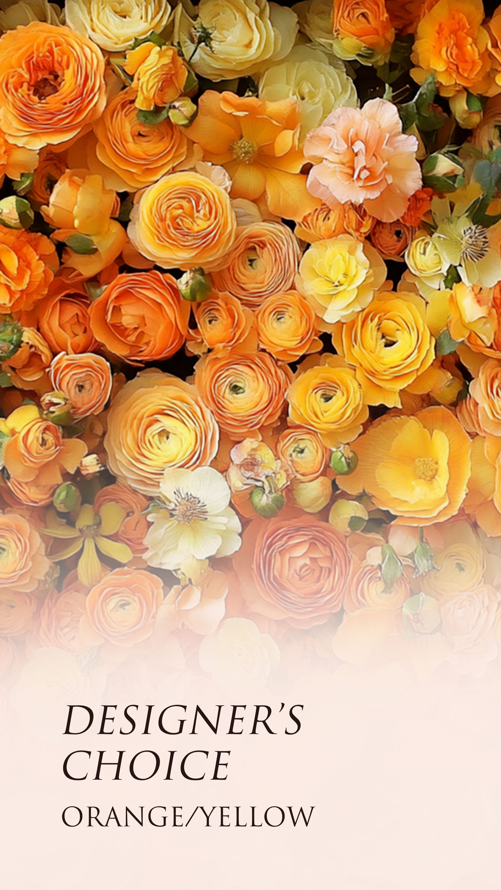 №346 Designer’s Choice – Orange & Yellow Radiance
