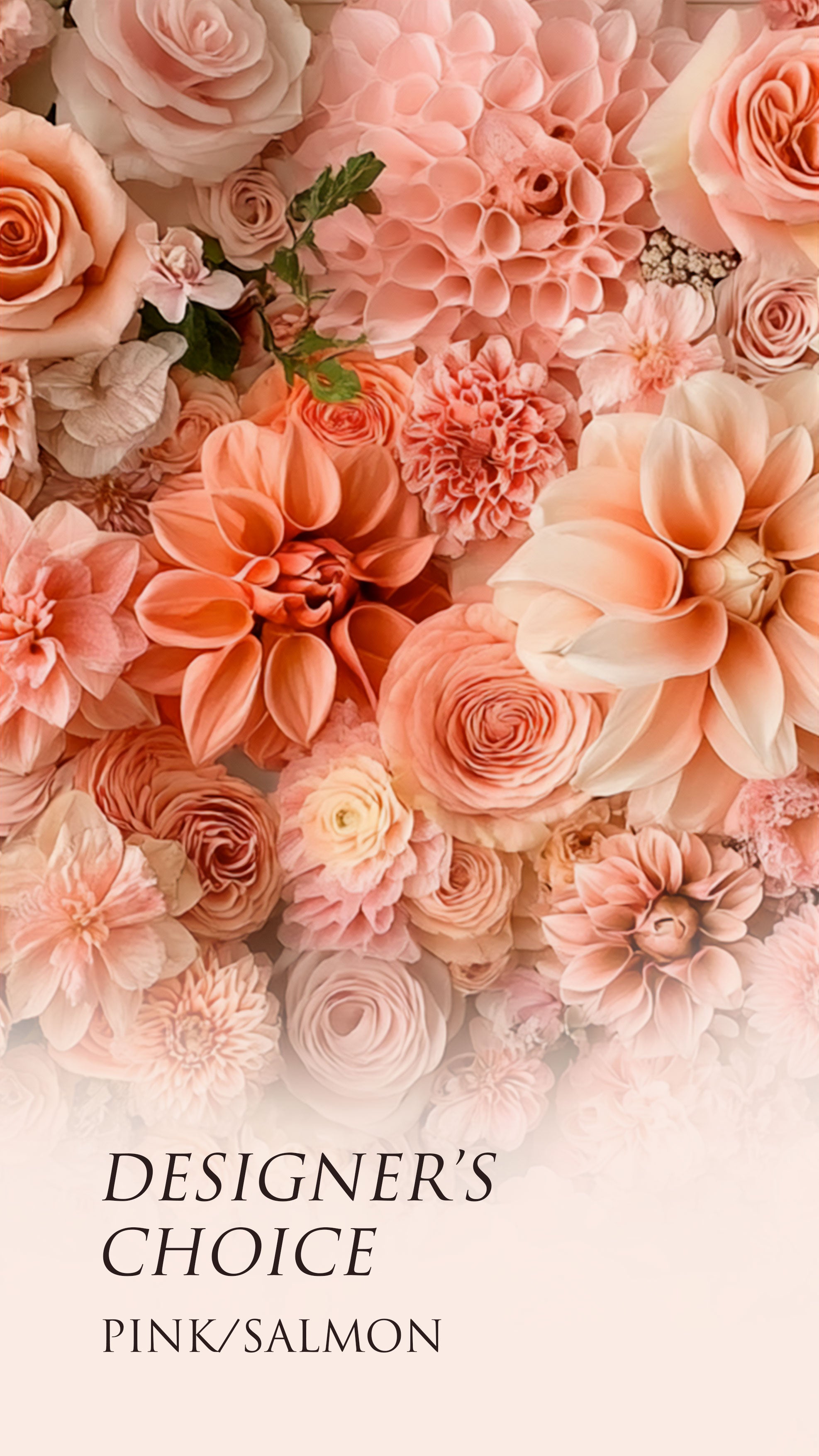 №347 Designer’s Choice – Pink & Salmon Bloom