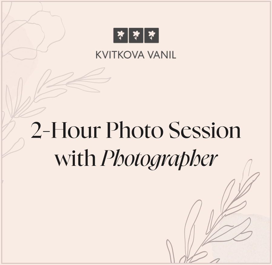 2-Hour Photo Session with Photographer