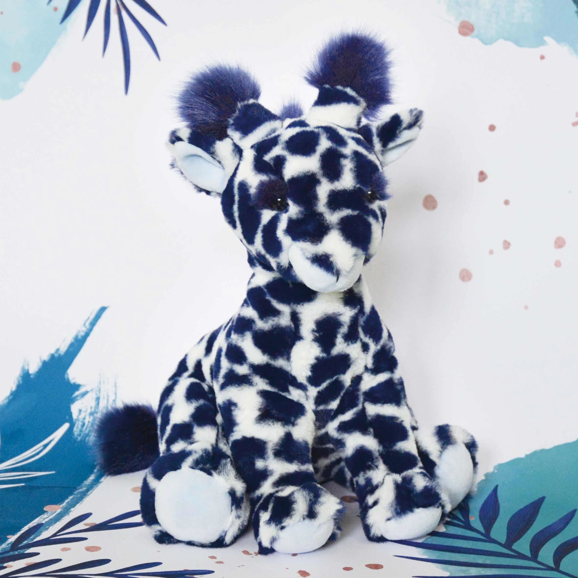 Blue Giraffe Plush