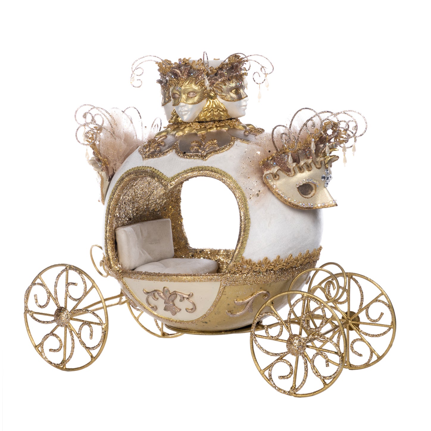 FIGURE GLD 25CM MASK.BALL CARRIAGE TT