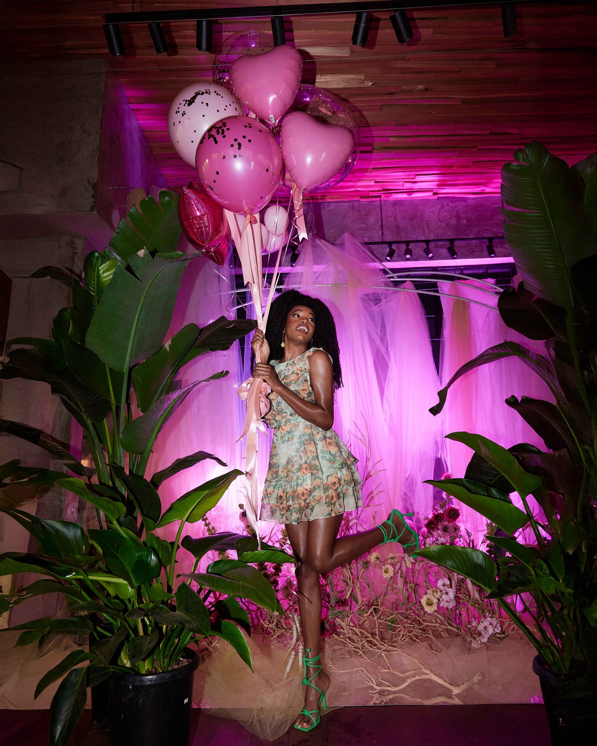 Pink Allure Balloon Bouquet