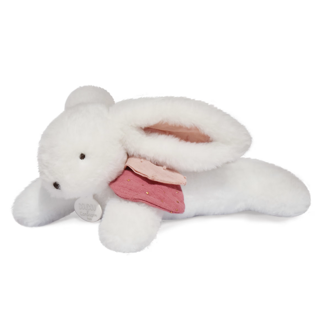 Terracotta Pom Pom Tail Plush Bunny