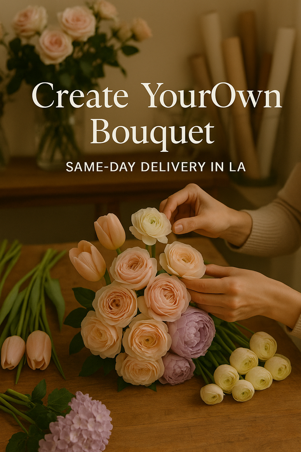 Create your same-day delivery bouquet